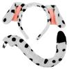 CIMAXIC Dog Headband Set, Puppy Ears Headband, Lightweight Fluffy Material, 9.84 X 6.10 Inches, Dog Cosplay Accessories for Birthdays, Parties, and