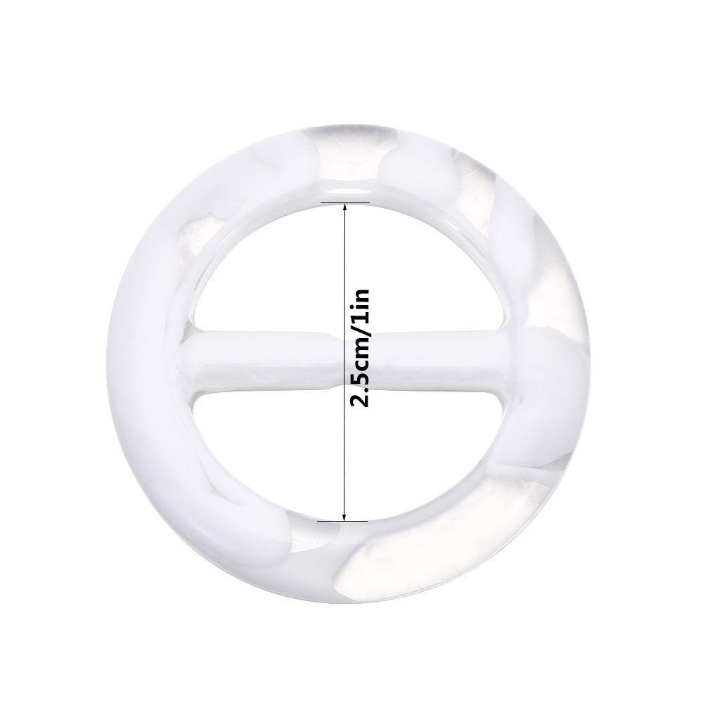 Round Round Belt Buckle Fashion Ladies Silk Buckle Scarf Clips Ring T-shirt Clips Shirt Button Coat Waist Button Clothing Decor