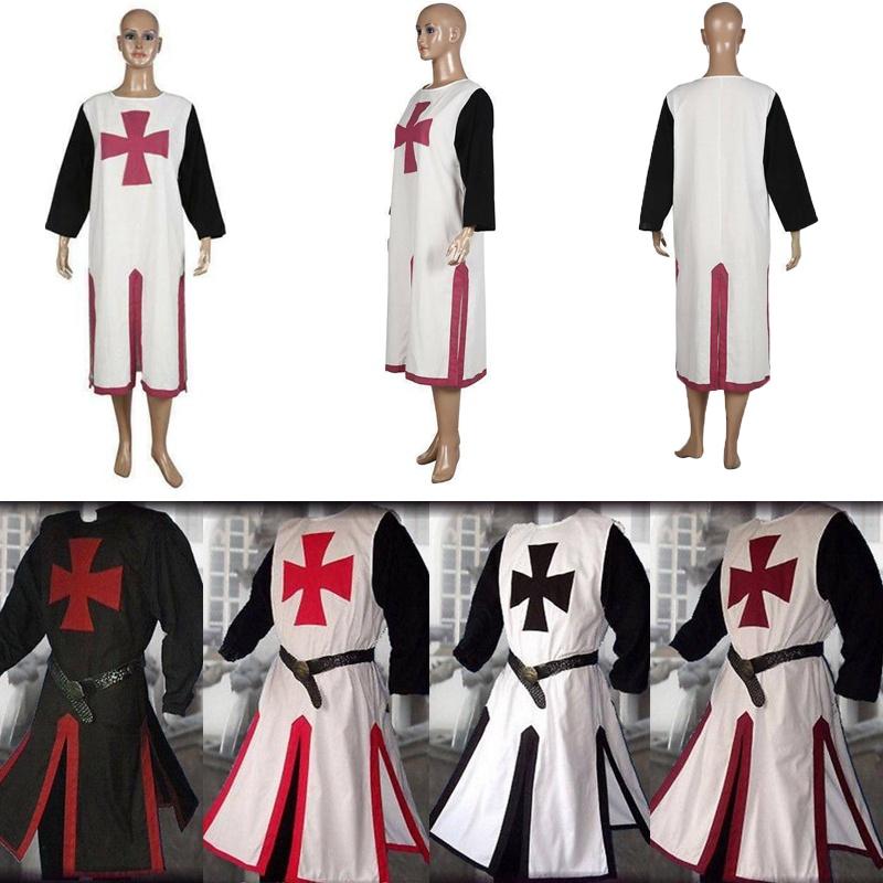 Deluxe Polyester Medieval Knight Long Sleeve Outfit Cosplay Costume