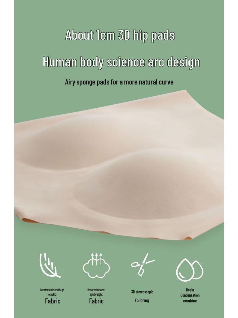 Women's Tummy Control Shaping Panties with Waist Cincher & Hip Lift Pads