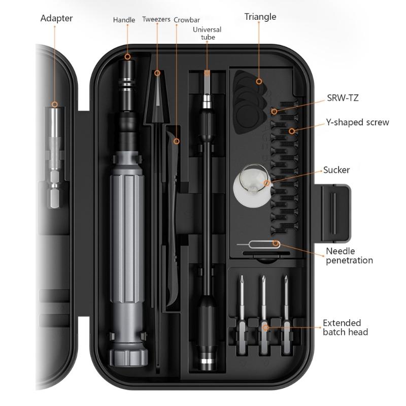 150 In 1 Full Ranges Precision Screwdriver Set for Electronics and Home Repair with Magnetic Bits Handy Mini Repair Tool