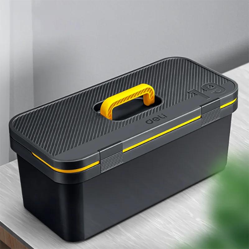Hardware Electrical Tool Storage Box Large Capacity Double-layer Tool Case Industrial Grade Tool Organizer