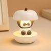 Apples Panda Night Light USB Rechargeable LED Bedside Lamp Ambient Light Christmas Festival Cute Mood Light for Bedroom Desk Decor