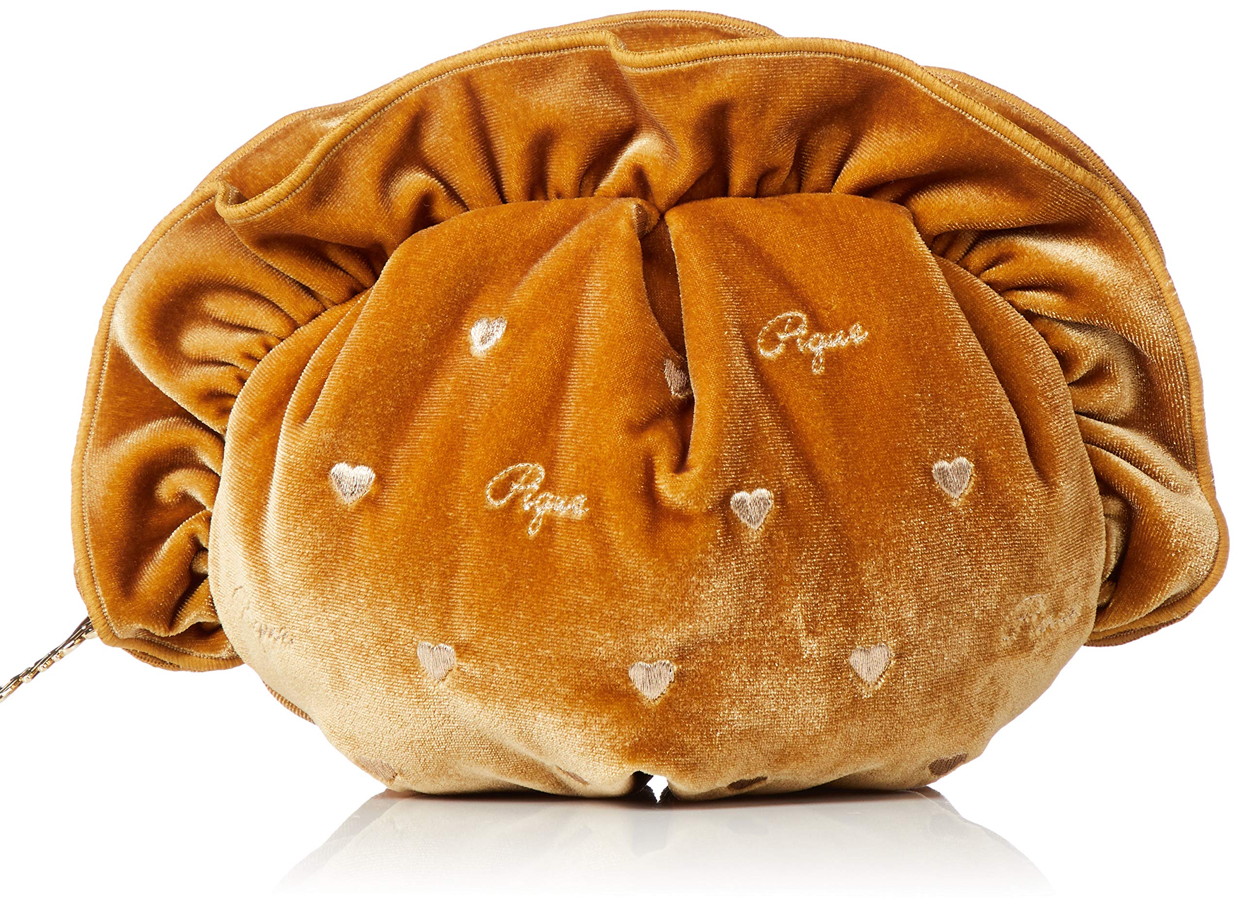 

Gelato Pique Velvet Embroidered Pouch PWGB194595 YEL