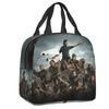 The Walking Dead Insulated Lunch Bag for School Office Waterproof Cooler Thermal Bento Box Women Children