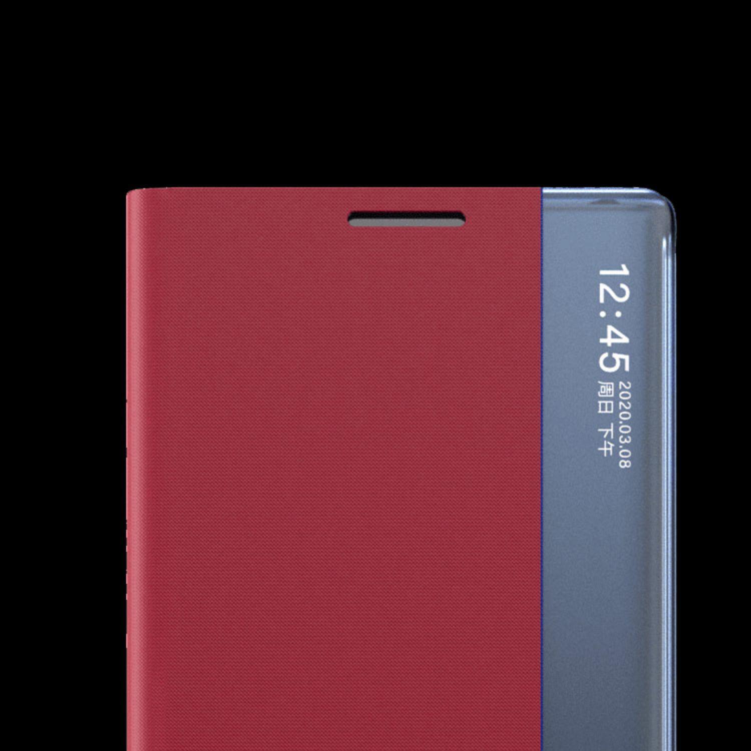 

Подходит для Samsung S25 Ultra Чехол для мобильного телефона с кронштейном-окошком S24 Чехол-книжка Смарт-кожаный чехол Чехол с полной защитой SM-S25Ultra