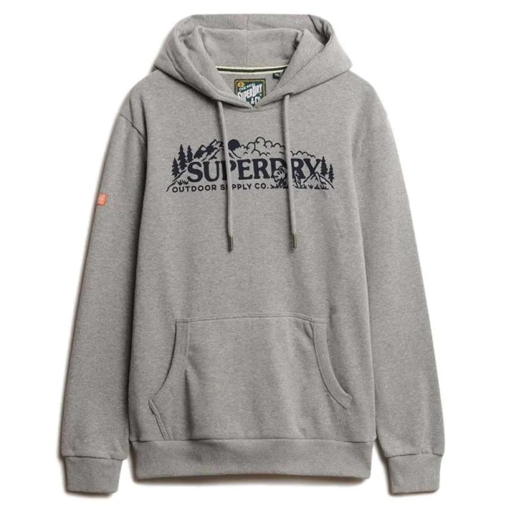 

Superdry Толстовка с капюшоном Outdoor Scene Relaxed Fit 2XL