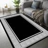 Modern Luxury Large Area Rug Soft Washable Carpet for Living Room Bedroom Home Decor Simple Household Mat