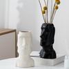 Flowerpot Collectible Sculpture Tabletop Centerpieces Bud Vase Abstract Statue for Indoor Ornaments