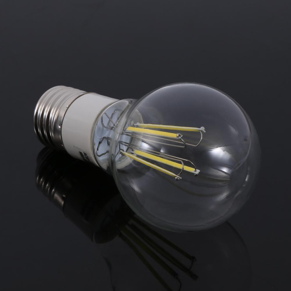 E27 12V 3W 4W 6W Cool Warm White COB LED Filament Bulb 360 Degree NOn Dimmable Light New