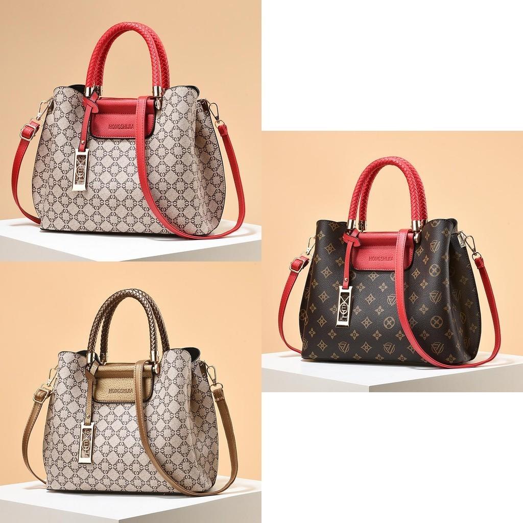 Soft Leather High-end Ladies Handbag 2023 New Shoulder Bag Women's Stylish Crossbody Bag Large Bag