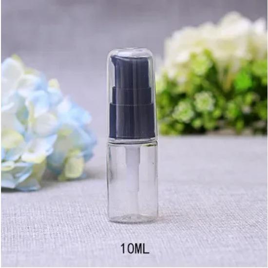 

10 г/мл разноцветная пластиковая бутылка с насосом Shanpoo, лосьон, крем, косметическая эмульсия, небольшой образец, пустые упаковочные бутылки