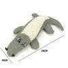 3pcs Crocodile Squeaky Plush Dog Toys For Aggressive Chewers, Durable Interactive Dog Toy, Stuffed Soft Plush Dog Toys