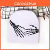 Skull Hand Pattern Casual Knit Cap With Thermal Function For Winter Wear