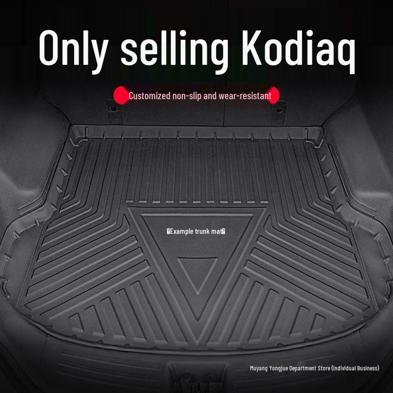 Trunk Mat for 2021 Kodiaq - Rear Cargo Area Protection