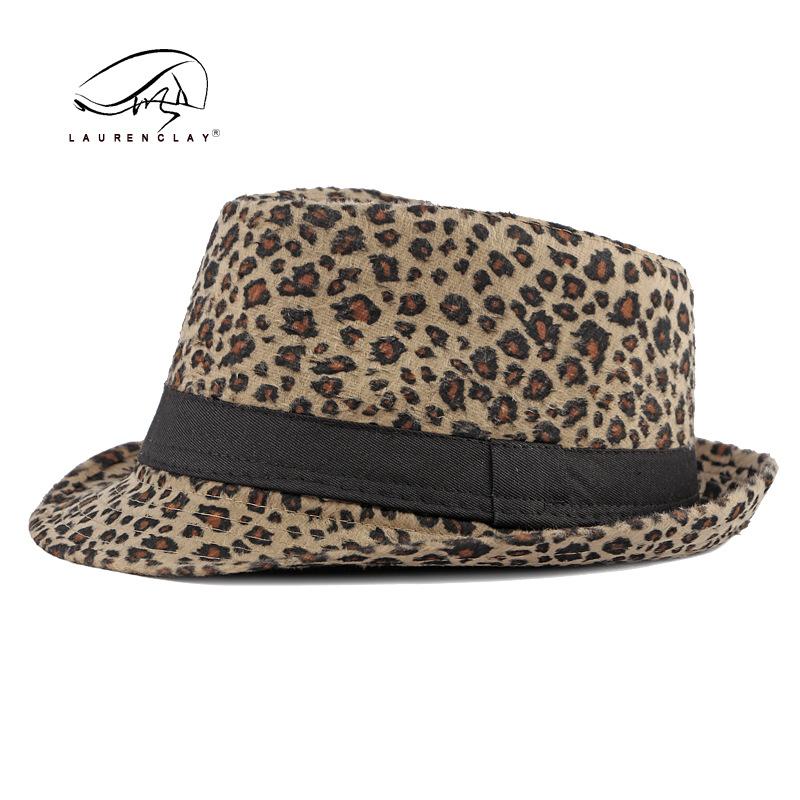 

Весенне-осенняя шляпа Женская модная шляпа-цилиндр Ветрозащитная Сексуальная модная шляпа-джаз с леопардовым принтом Британская ретро шляпа джентльмена average size (56-58cm) темные хаки