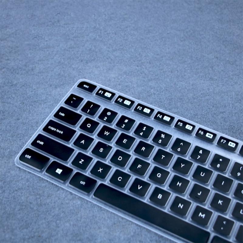 Silicone Keyboards Protectors Cover for K235 K375 MK235 MK315 Laptop Dust and Spill Resistant Transparents Film