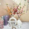 Flower Peach Artificial Blossom Wedding Hotel Restaurant Decoration Desktop