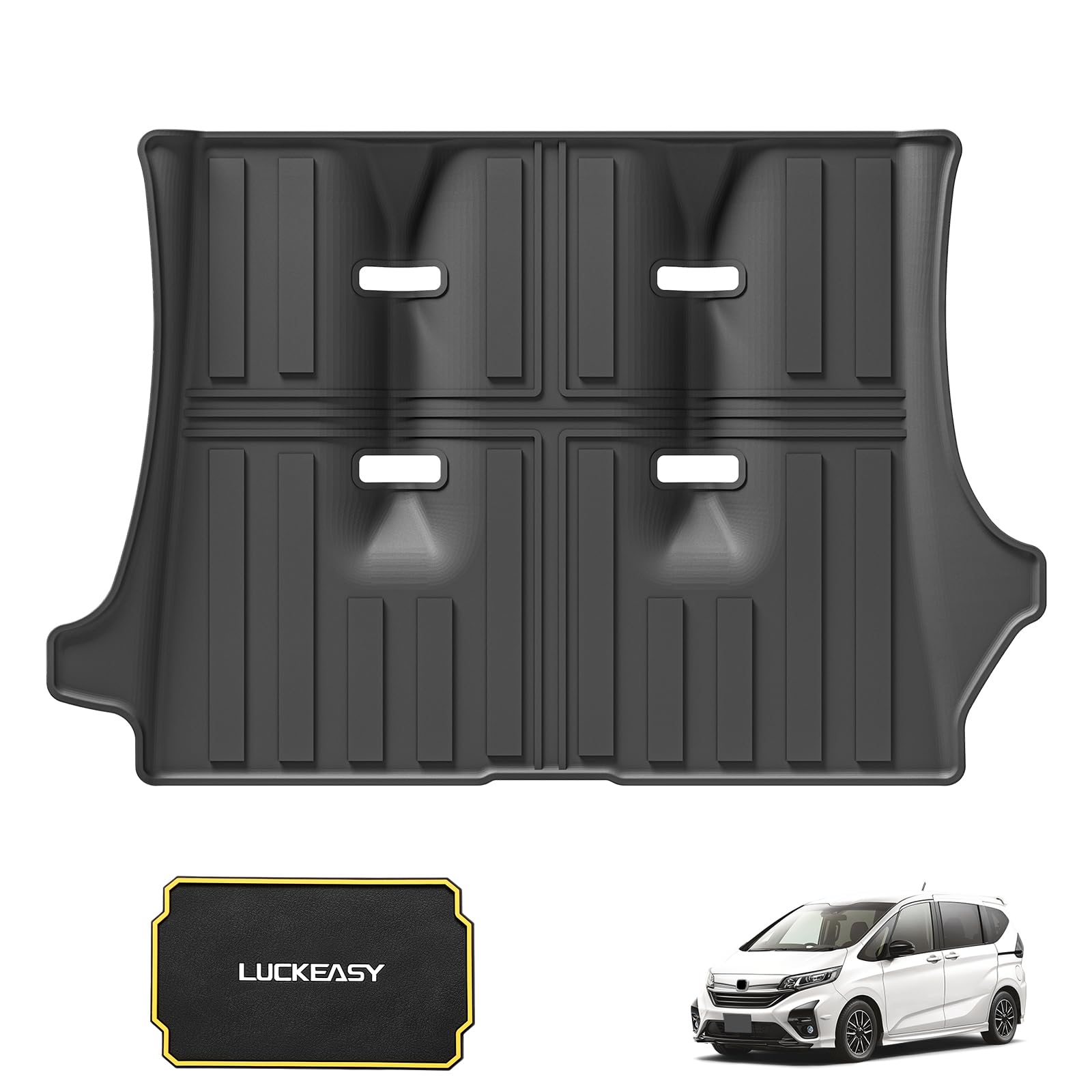 

LUCKEASY Honda GT Air Croster Эксклюзивный коврик для багажа Коврик для пола 3D Коврик для багажа Июнь Freed GT series 6-person чёрный
