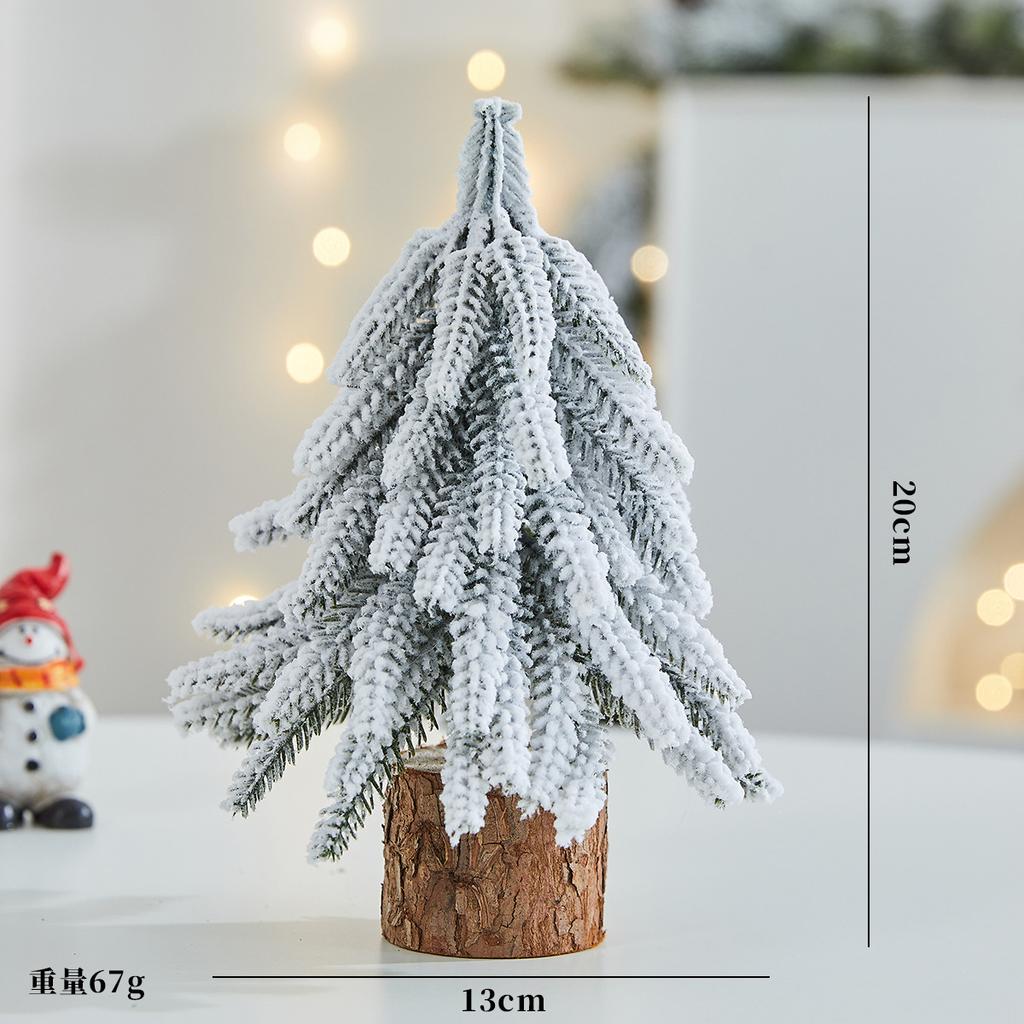 Christmas Tree for Holiday Home Decor, Small Indoor Tabletop Decoration Ornament