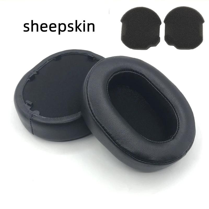 1 Pair Replacement Foam Ear Pads Pillow Cushion Cover for SONY WH-1000XM5 1000XM5 / 1000 XM5 Headphone Headset