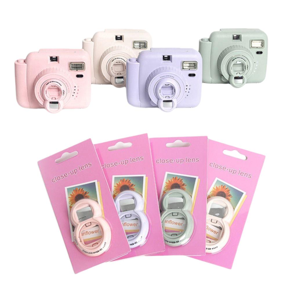 

Кільце-фільтр для селфі з PP матеріалу, допоміжний об єктивний аксесуар для об єктивів Instax Mini7+/7S/7C/8/9/popoto рожевий