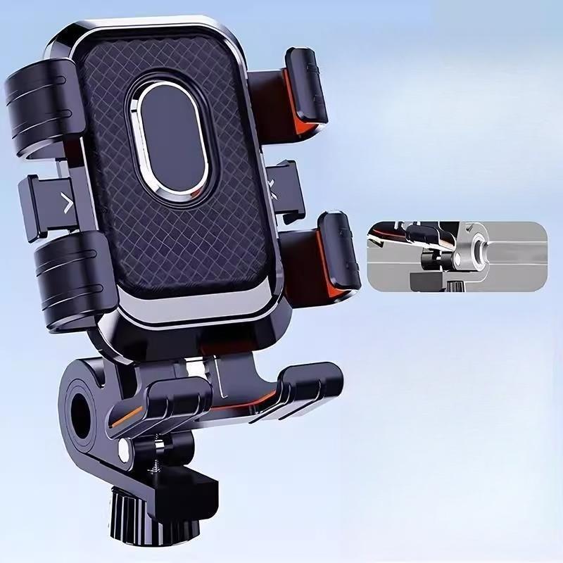 Mobile Phone Stand, Motorcycle and Bicycle Stand, Essential Navigation Support Frame for Food Delivery Riders