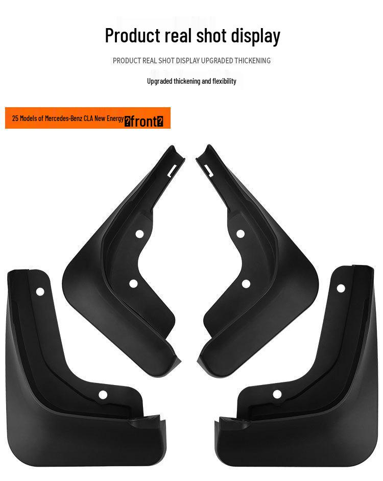 Mercedes CLA 2025 Elektrofahrzeug Leder Reifen Schmutzfänger