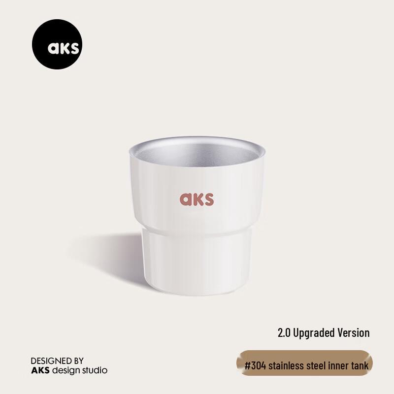 AKS 304 Stainless Steel Double-Layer Insulated Espresso Share Cups