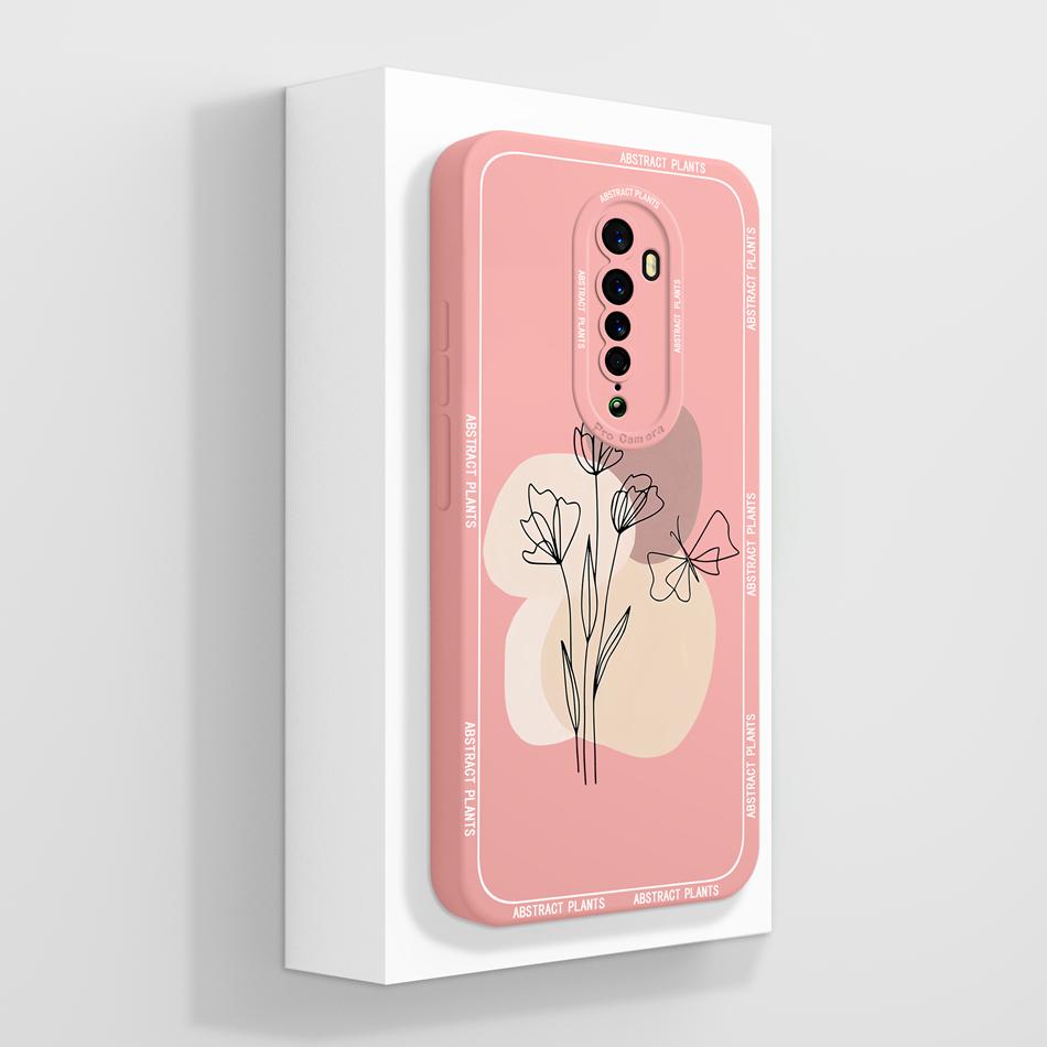 

For Oppo Reno 2 2Z 2F Case Cute Astronaut Liquid Silicone Cover Soft Anti Drop Phone Cases For Oppo Reno2 Reno2F Reno2Z Fundas Oppo Reno 2Z