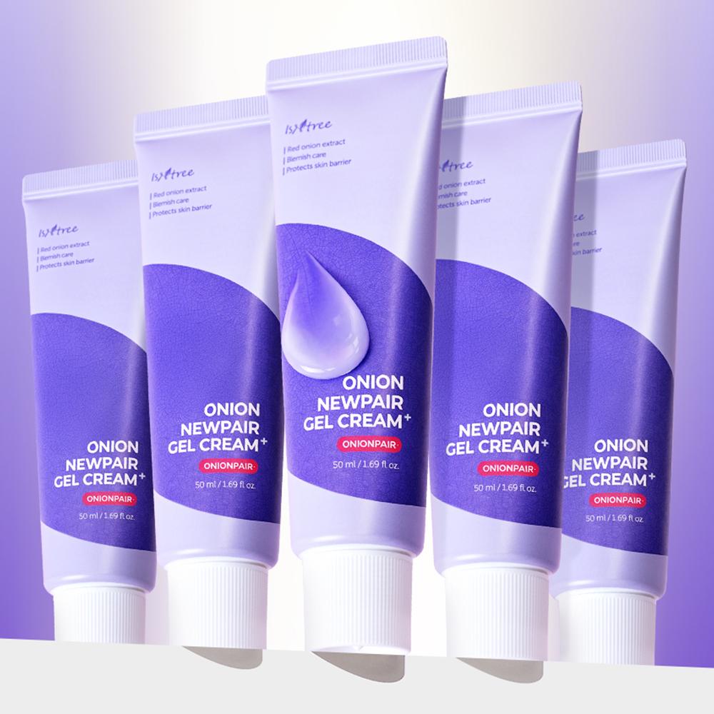 ISNTREE Onion Newpair Gel Cream Plus 50ml - Bright Repair Smooth Gel, Korean
