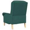 Armchair Dark Green Fabric