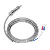 BERM K Type Thermocouple Compression Spring Temperature Gauge Sensor Probe 0‑400 Celsius  M12 5meter