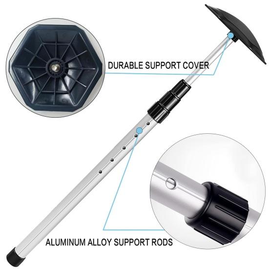 Golf Bag Support Pole Stretchable Travel Golf Bag Support Rod Still Arm Golf Club Protector Golf Club Bag Accessories
