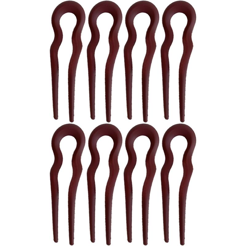 New Simple Matte Wave U-shaped Solid Color Hairpin Women Versatile Elegant Pan Hair Clip for Girl Hair Accessories
