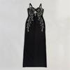 New Order Diamond Suspender Bandage Dress Sexy Slim Sleeveless Dress Fashion Halter Party Dress