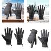 Men's Winter Gloves for Outdoor Activities - Insulated Touchscreen Mittens