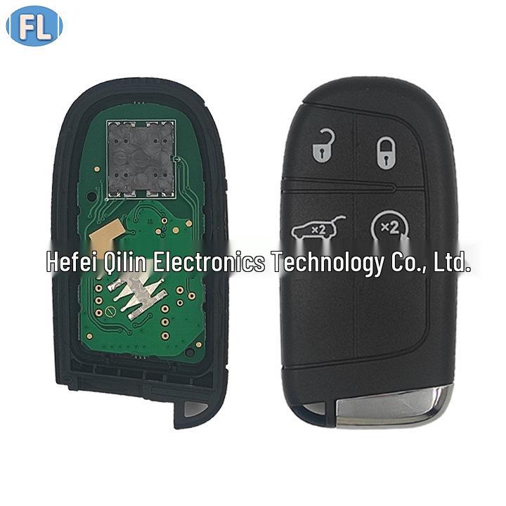 Jeep Renegade 4-Button Smart Key with 433 MHz 4A Chip