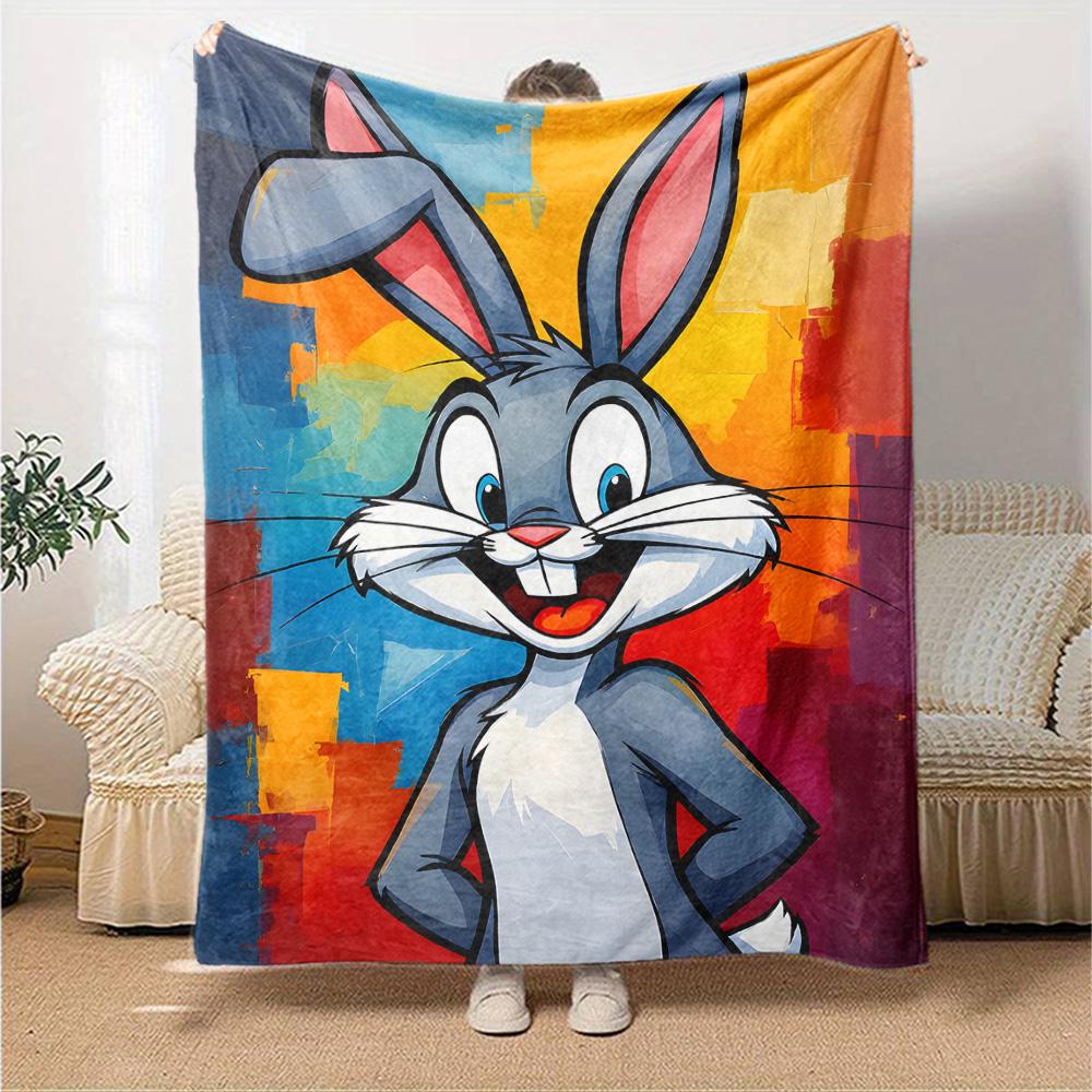 Looney Tunes Blanket Ultra-Soft Great for Bed Office Chair Couch for All Seasons Modern Gifts For Family Or Friends