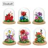 Eternal Flower Mini Building Blocks Toy Home Building Blocks Classic Model Mini Building Blocks Set Children's Set Gift