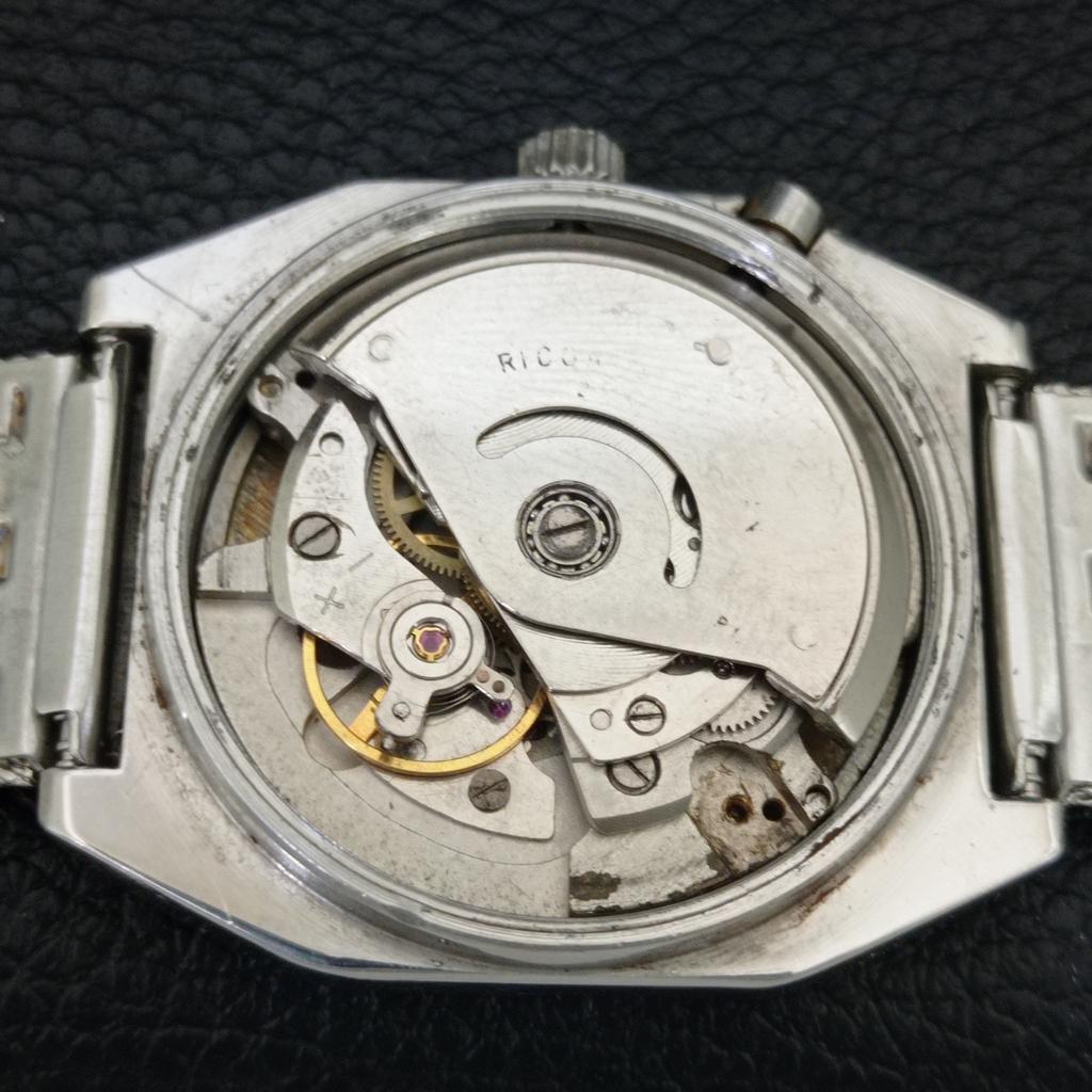 JAPAN VINTAGE RICOH R31 AUTOMATIC MENS ORIGINAL DIAL WATCH A704738-1