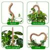 Moss Poles for Climbing Plants Monstera, Indoor Deformable Climbing Plant Stakes,Garden Trellis Plant Stick Stakes for Potted Plants Like Vine Orchid