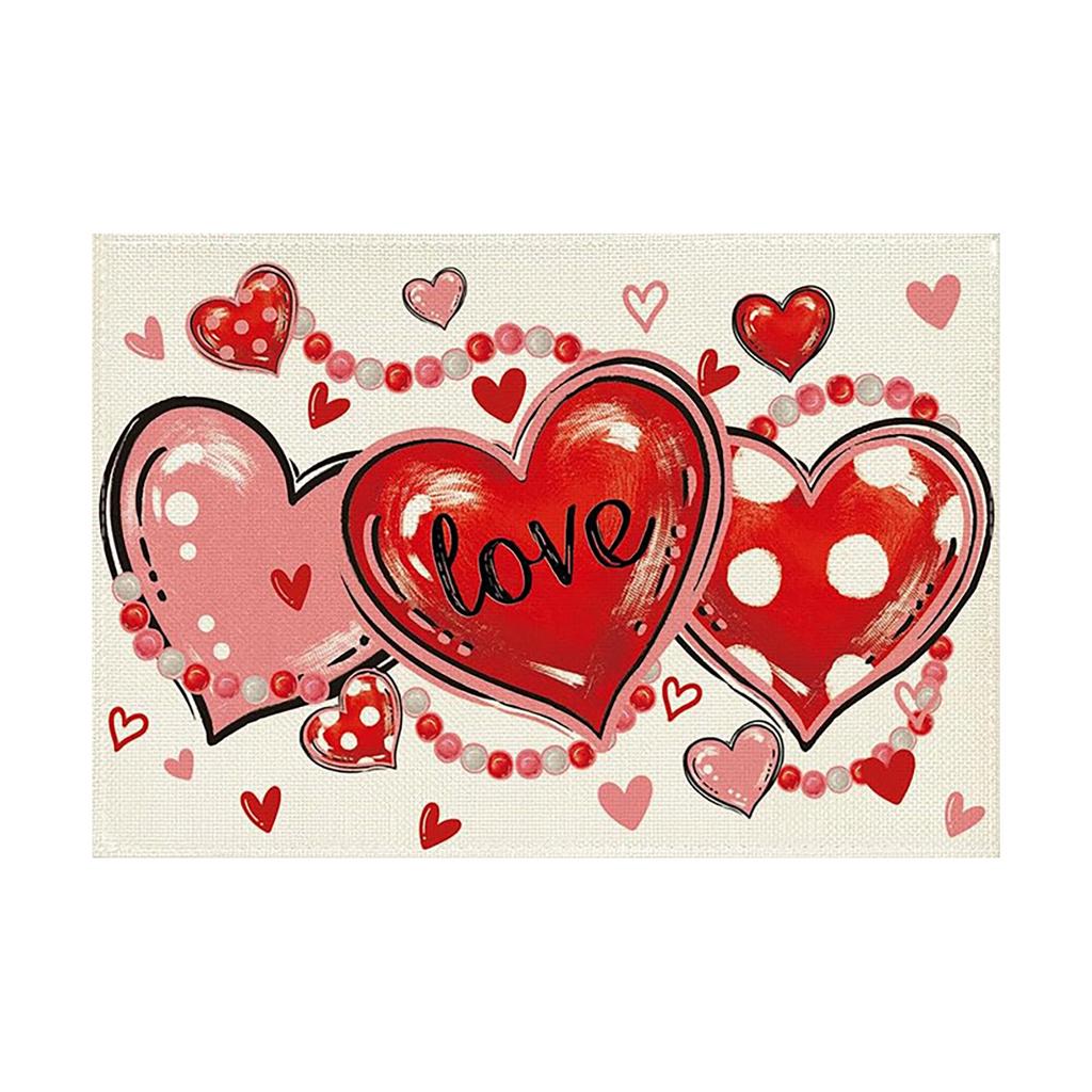 Podkładki na Walentynki, Dekoracje na stół kuchenny, Dekoracje na przyjęcie walentynkowe, Dekoracje rocznicowe, Podkładki kuchenne