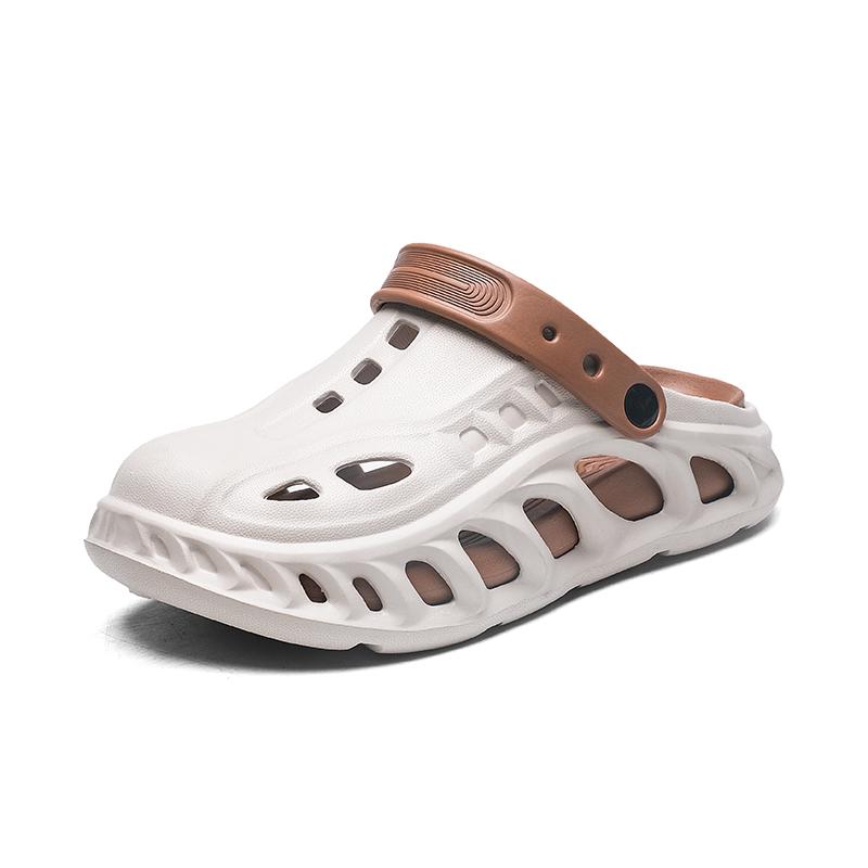 Fashion Fashion Men's Sandals Outdoor Slippers Beach Comfortable Slides Thick Soft Clogs Water Shoes Men Casual Shoes Men Beach Sandals