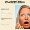 Sunscreen for Face SPF 60, SPF 60 Face Moisturiser for Sensitive Skin, Daily Facial Suncream, Light & Breathable, Non Greasy, Natural Coverage