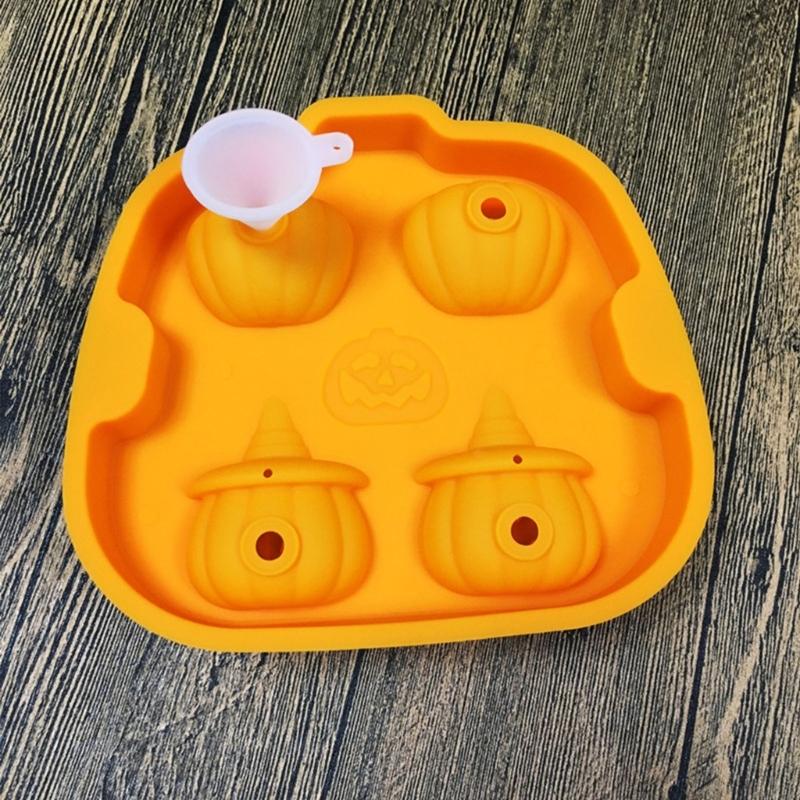 Flexible DIY Silicone Ice Cube Tray Silicone Ice Cube Maker Reusable for Kitchen