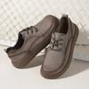 Men's Shoes New Leather Soft-soled Business Casual Leather Shoes Men's Breathable Versatile Tooling Shoes Men's
