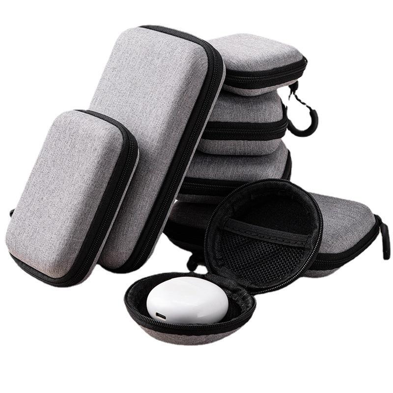 Eva Earphone and Charger Storage Bag for Cables and Hard Drives