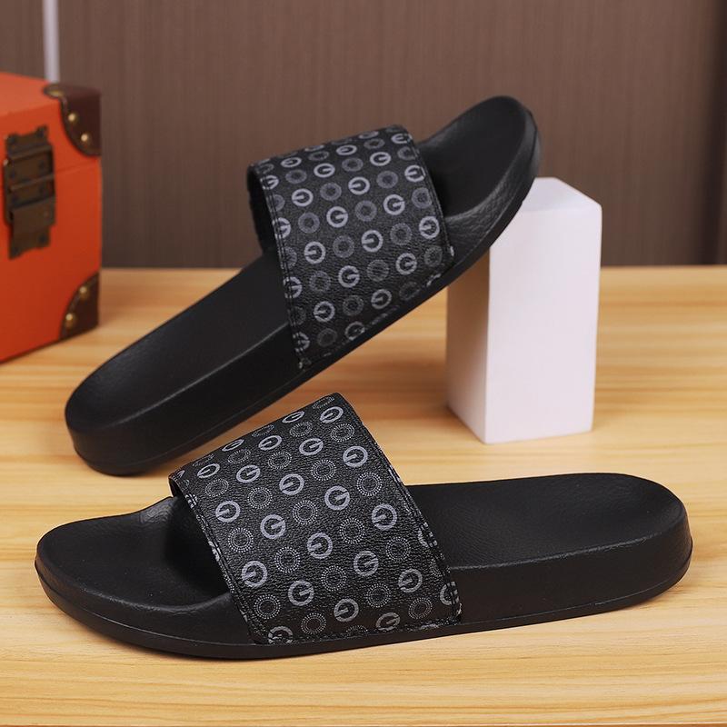 Slippers Home Premium Slippers Velcro One-word Drag Letter G Shoes slippers