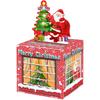 Themed Christmas Santa House Pattern Money Box Gift Box For Gifting Festive